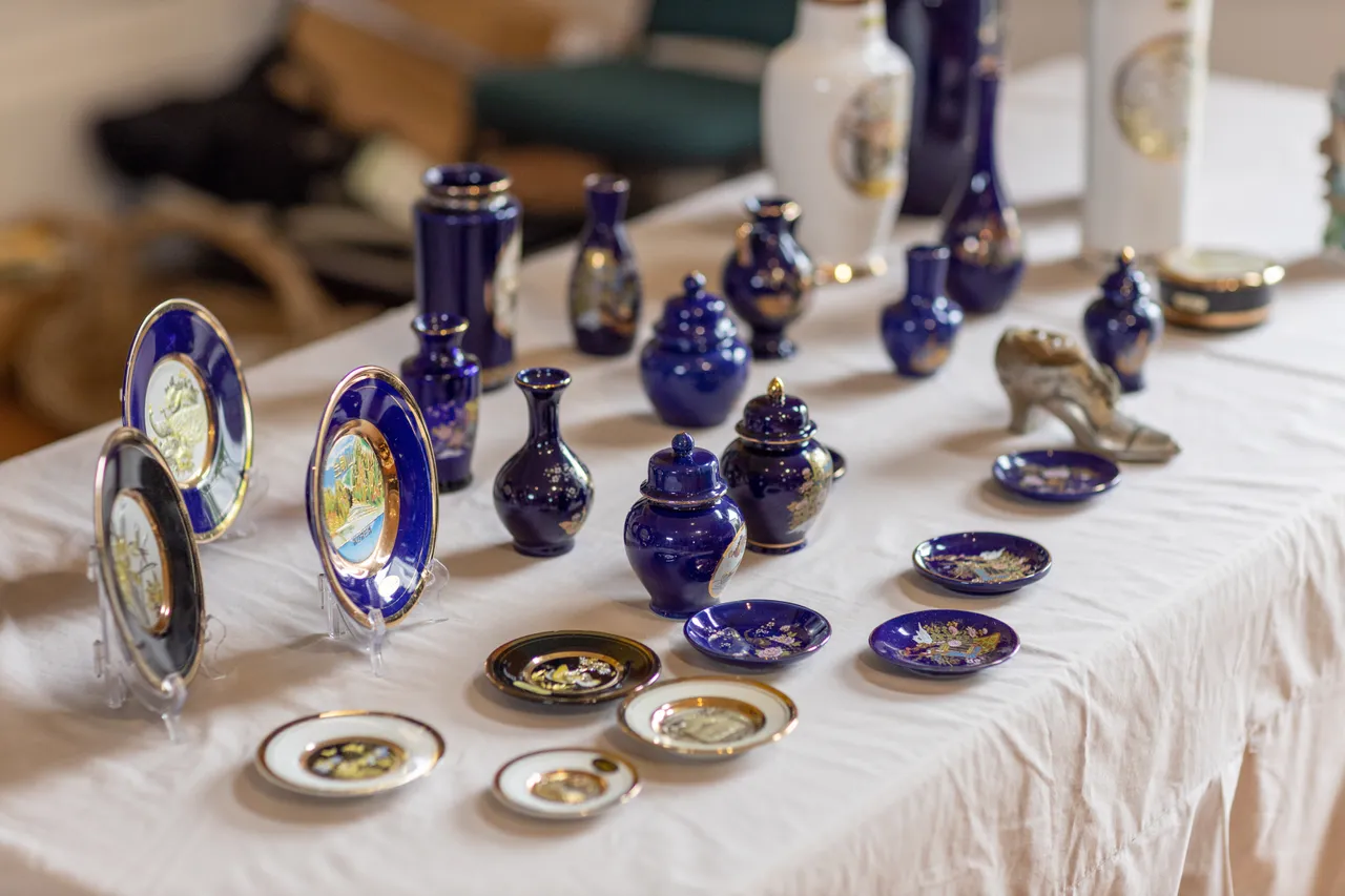 Stall at the Rawene Saturday Market