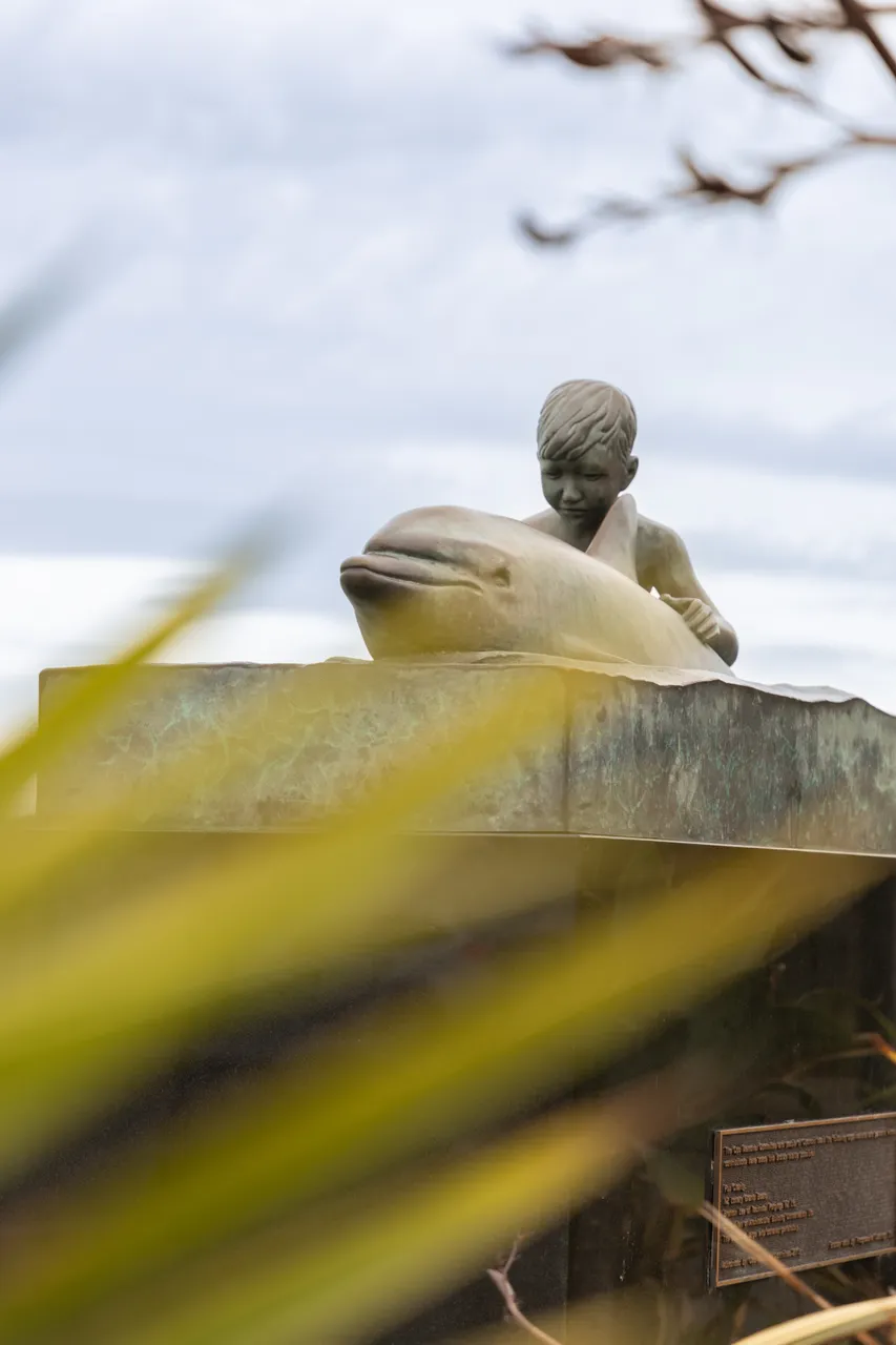 Opo The Dolphin Statue