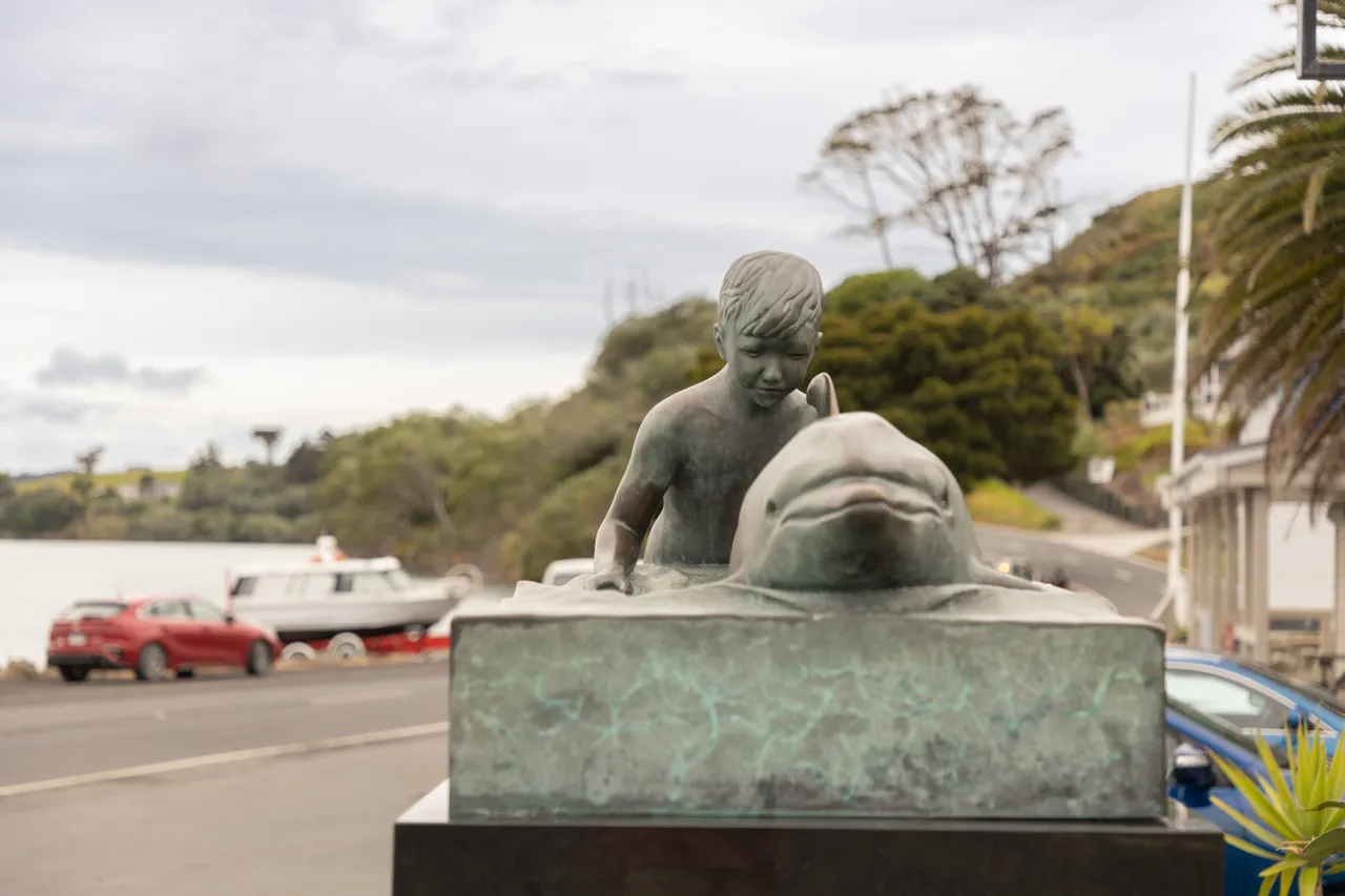 Opo The Dolphin Statue