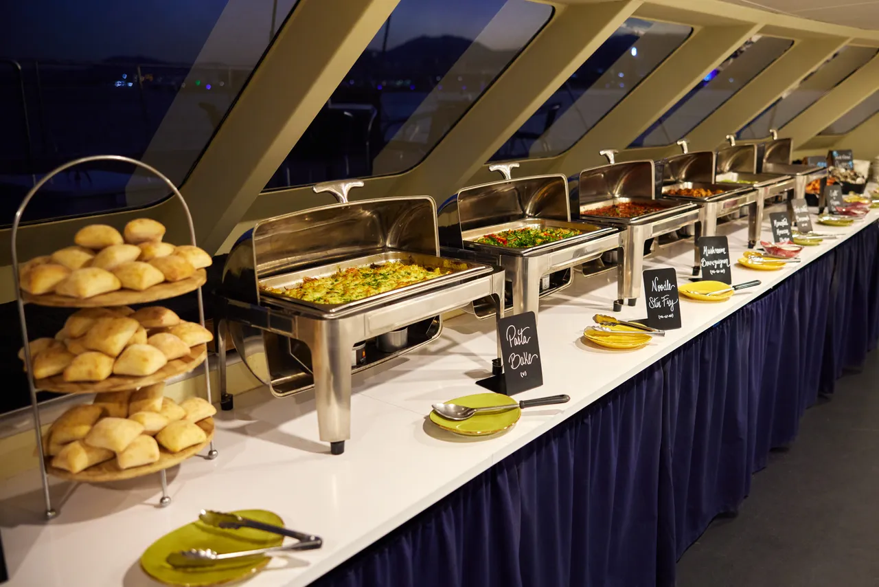 Buffet on Spirit of Cairns Dinner Cruise (2)