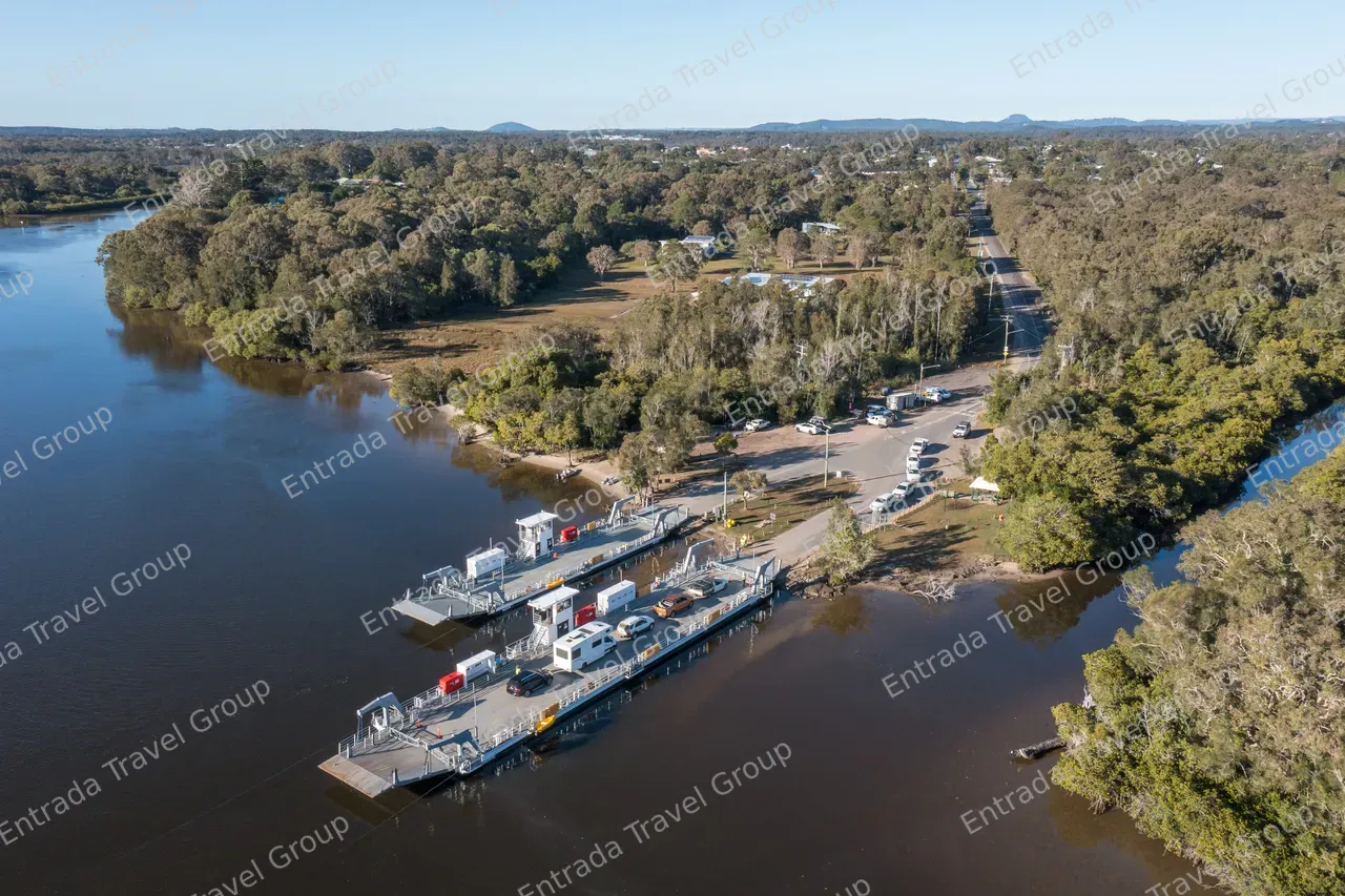 Noosa North Shore Ferries - Aerial 4
