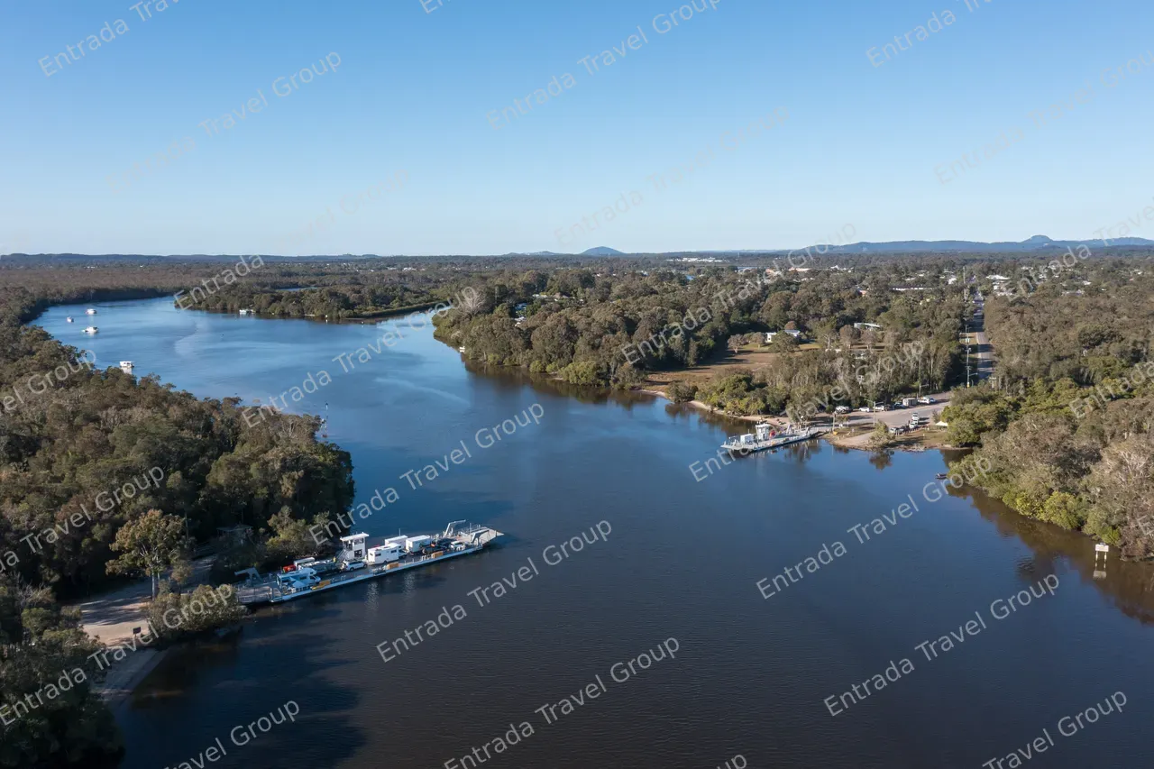 Noosa North Shore Ferries - Aerial 6