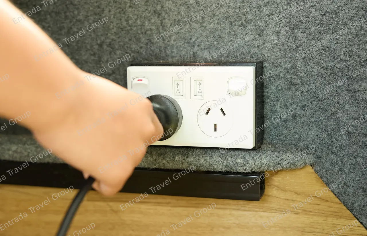InterCity Gold - Onboard Power Outlets