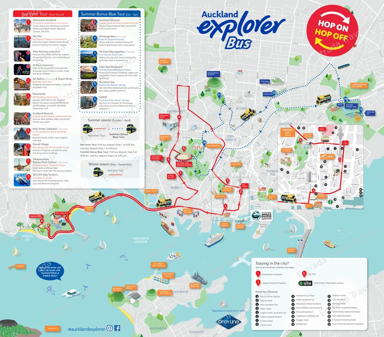 Auckland Explorer Bus - Sept 2024