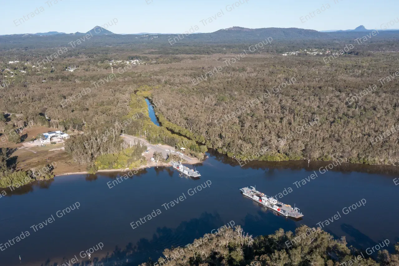Noosa North Shore Ferries - Aerial 5