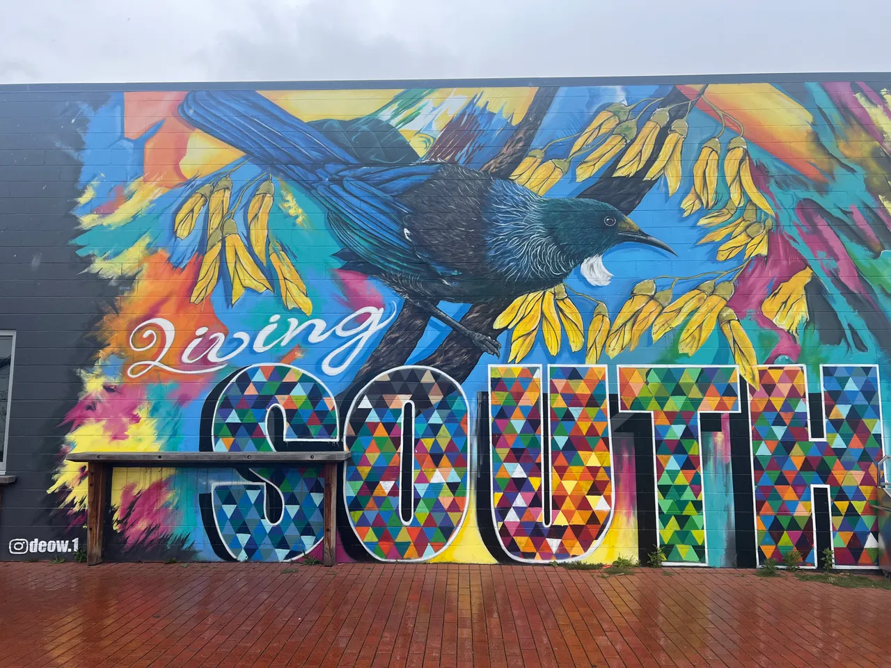 Invercargill Mural - Southland, New Zealand - Credit Great South