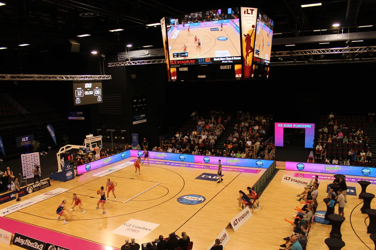 3x3 Cup - Southland, New Zealand - Credit ILT Stadium Southland