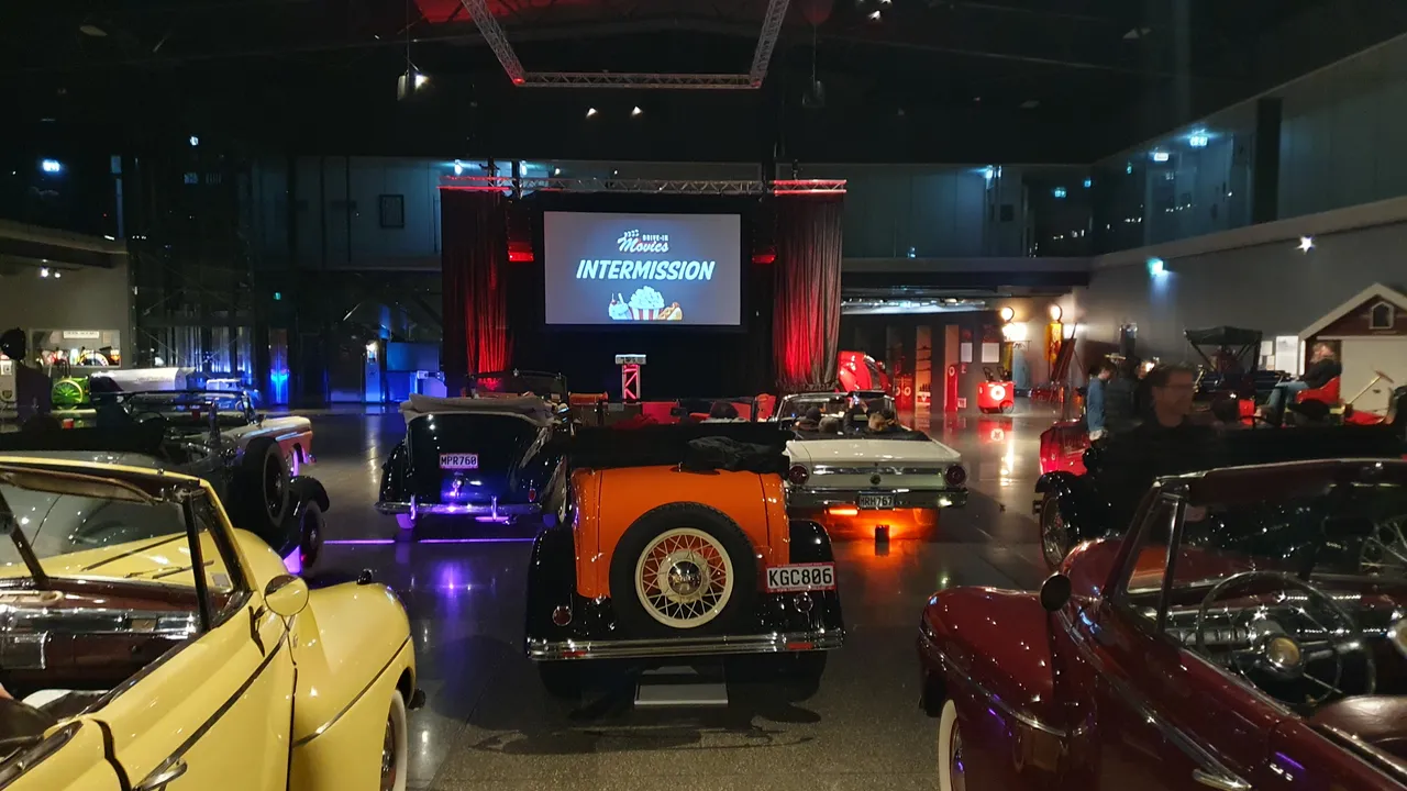 Bill Richardson Transport World Drive-In Movie - Southland, New Zealand - Credit Great South