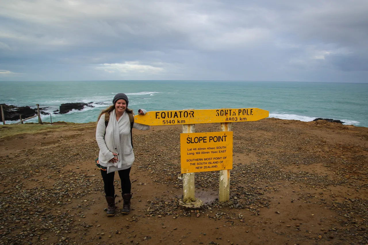 Slope Point, The Catlins - Southland, New Zealand - Credit Liz Carlson