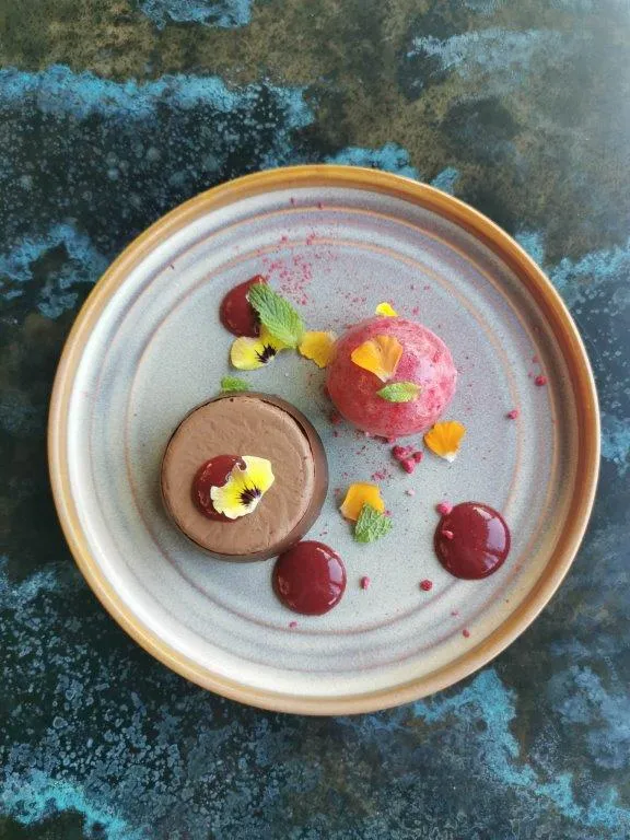 Chocolate mousse at Meld - Southland, New Zealand - Credit The Langlands - ILT