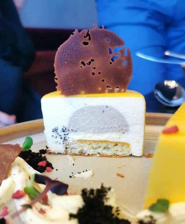 Tropical mousse layers at Meld - Southland, New Zealand - Credit The Langlands - ILT