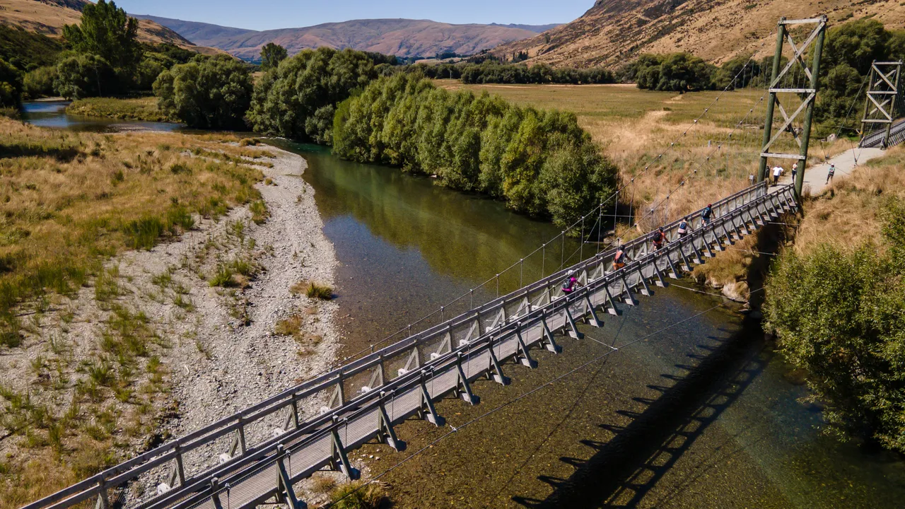 Around The Mountains Cycle Trail - Athol Bridge - Southland, New Zealand - Credit Great South (16)