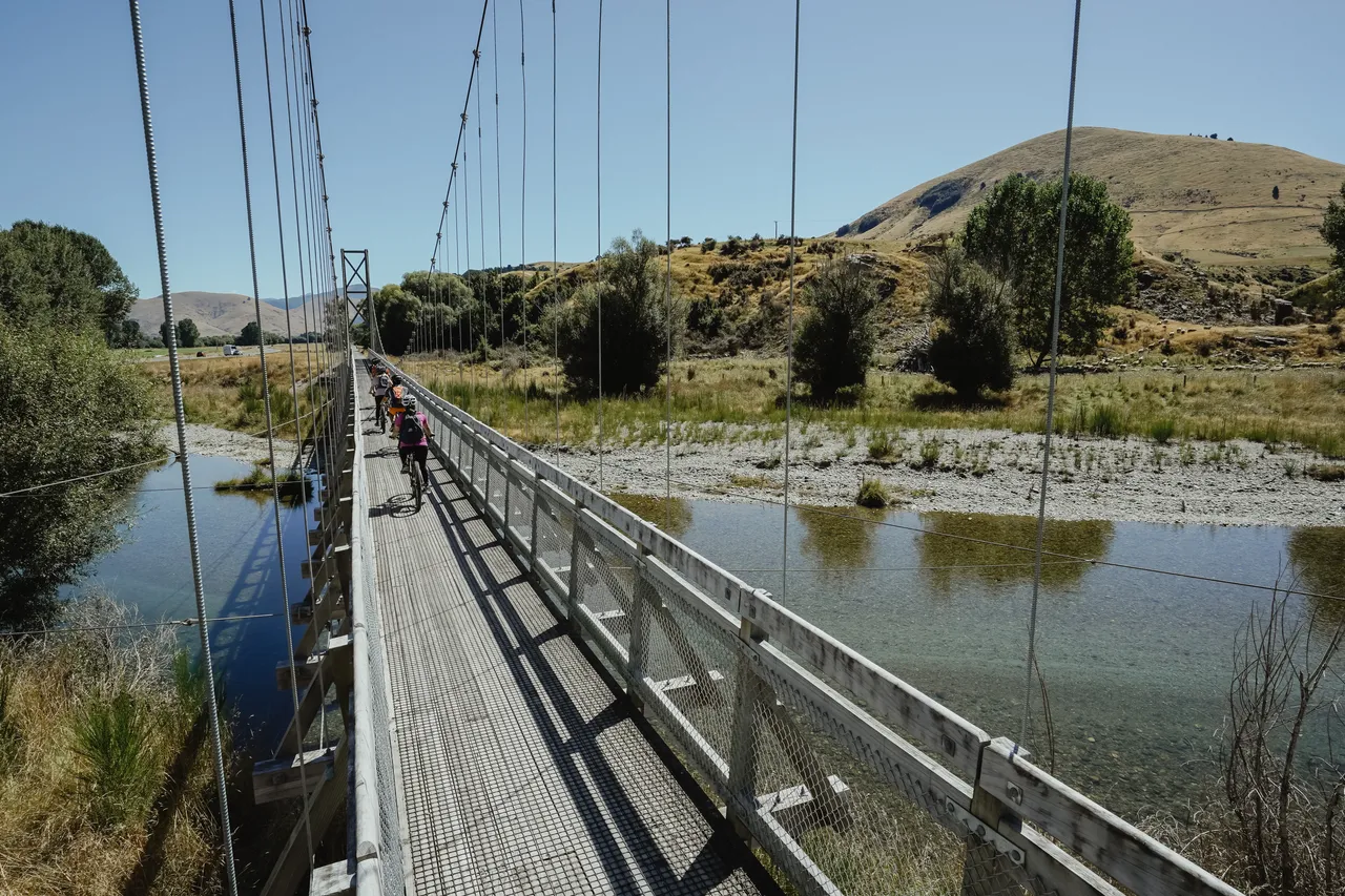 Around The Mountains Cycle Trail - Athol Bridge - Southland, New Zealand - Credit Great South (2)