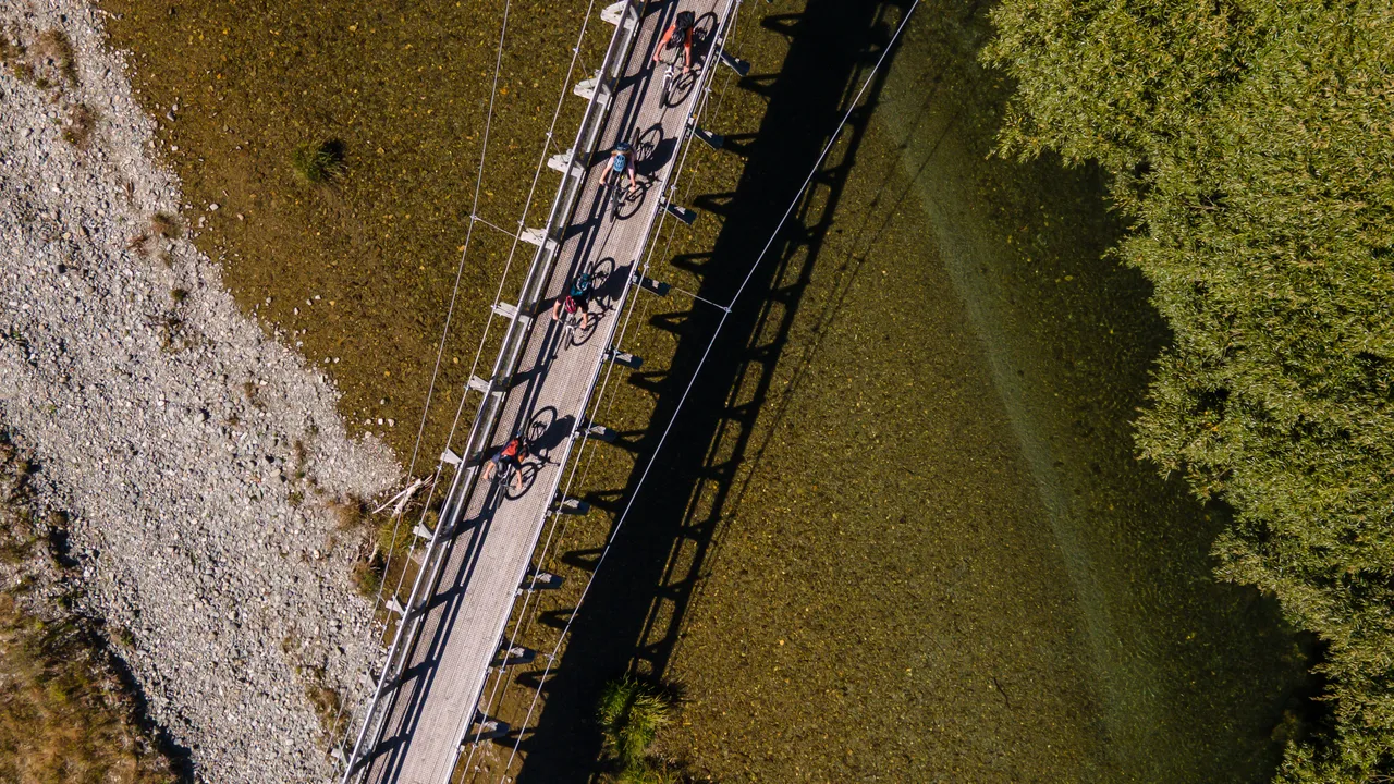 Around The Mountains Cycle Trail - Athol Bridge - Southland, New Zealand - Credit Great South (1)