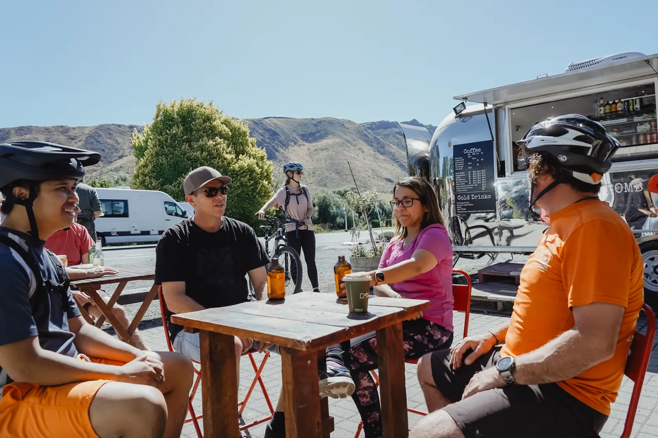 Around The Mountains Cycle Trail - Coffee Bomb, Garston - Southland, New Zealand - Credit Great South (1)