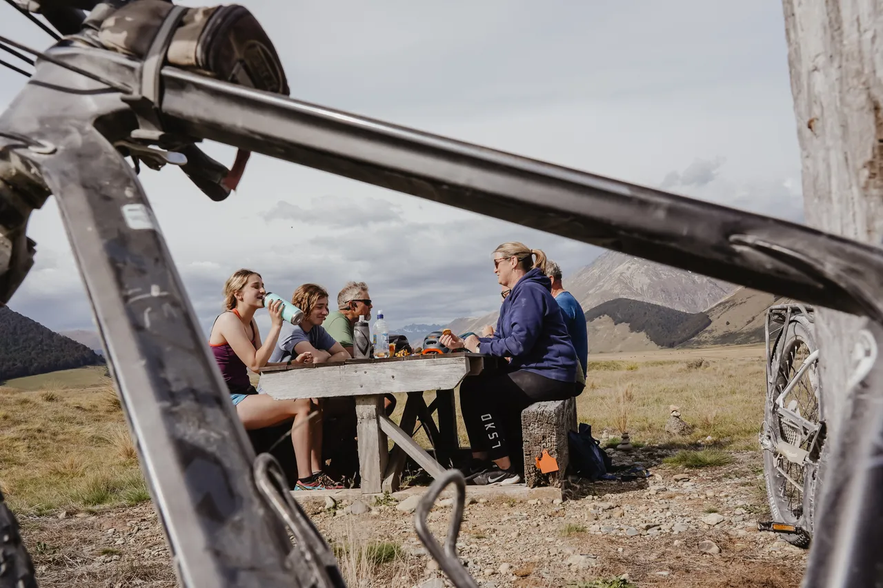 Around the Mountains Cycle Trail - Oreti River Shelter - Southland, New Zealand - Credit Great South (2)