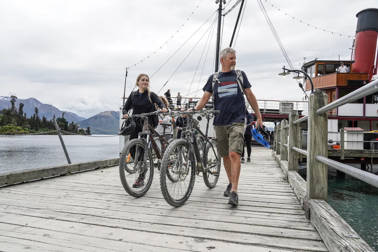 Around the Mountains Cycle Trail - Walter Peak - Southland, New Zealand - Credit Great South (16)
