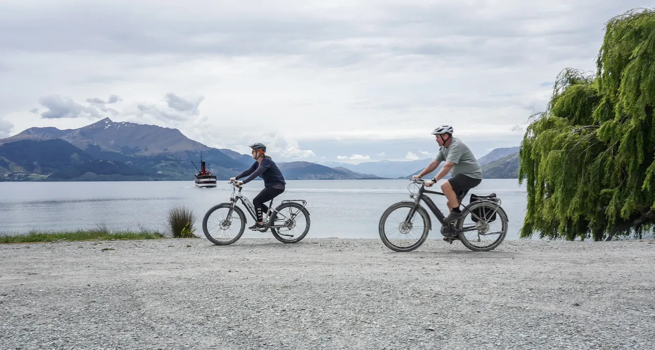 Around the Mountains Cycle Trail - Walter Peak - Southland, New Zealand - Credit Great South (19)