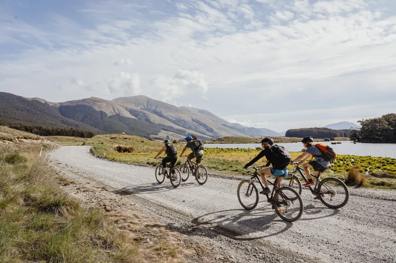 Around the Mountains Cycle Trail - Mavora Lakes - Southland, New Zealand - Credit Great South (30)