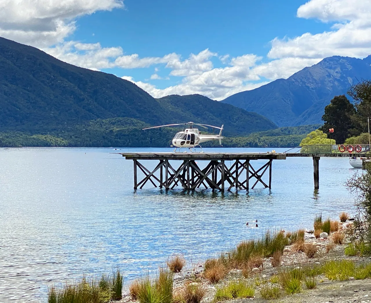 Lake Te Anau Helipad - Southland, New Zealand - Credit Tim Roxborogh