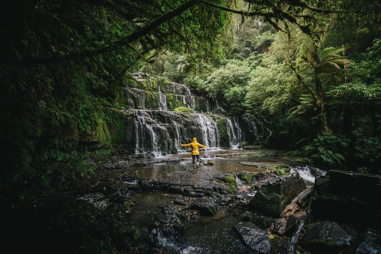 Purakaunui Falls - Southland, New Zealand - Credit Liz Carlson (3)
