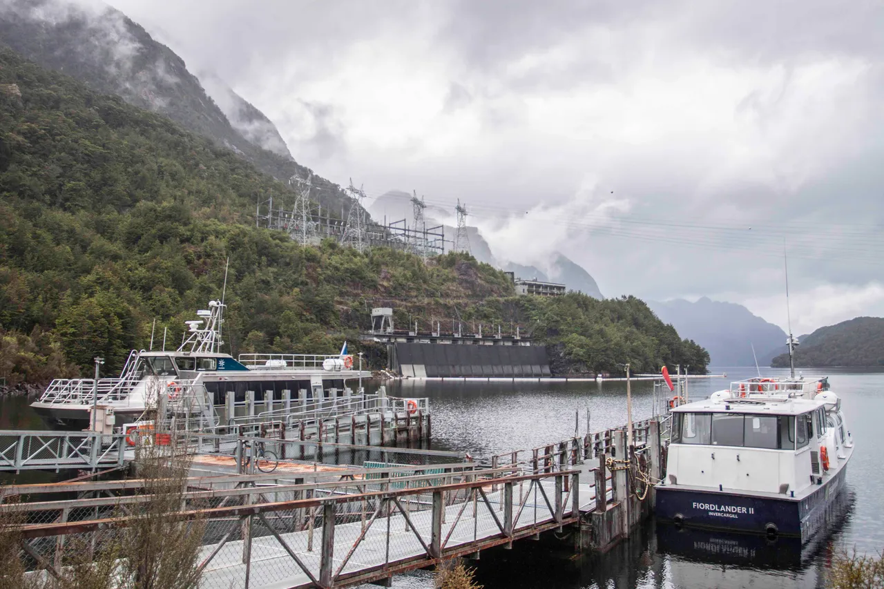 Manapouri Hydro Power Station - Southland, New Zealand - Credit Great South