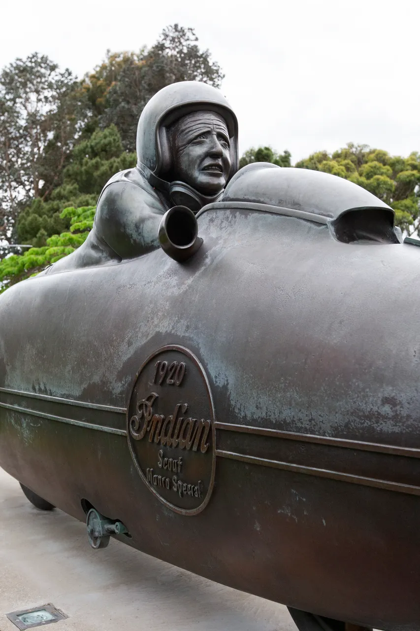 Burt Munro Statue - Southland, New Zealand - Credit Great South (3)