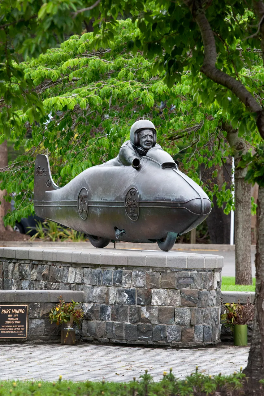 Burt Munro Statue - Southland, New Zealand - Credit Great South (8)