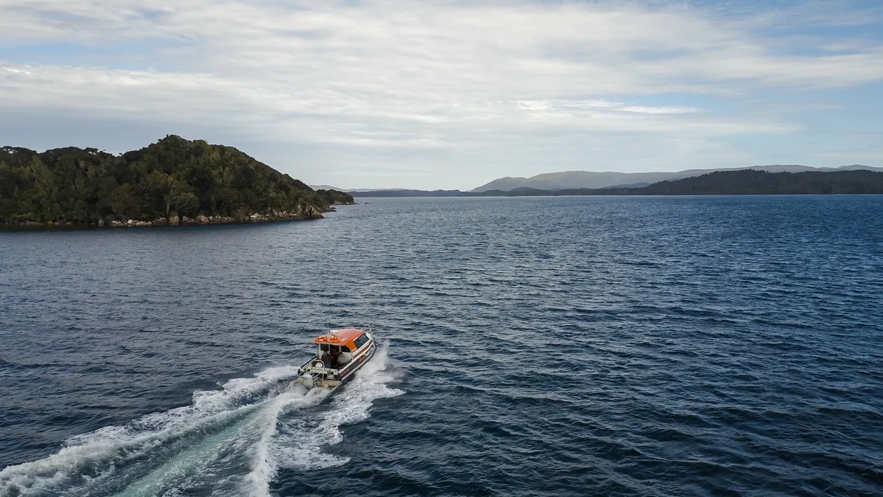 Rakiura Water Taxi - Southland, New Zealand - Credit Videocopter (14)