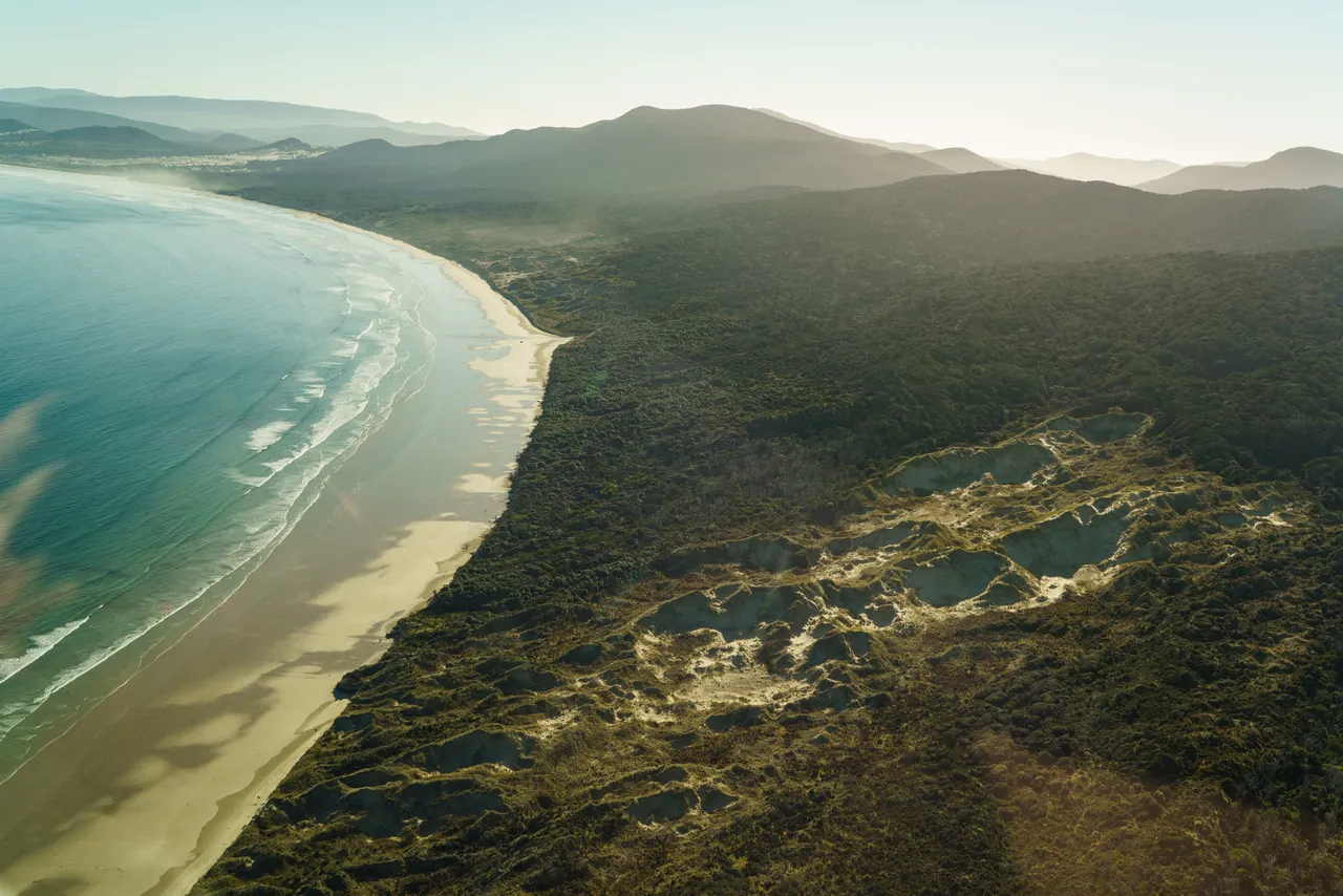 Mason Bay & The Gutter - Stewart Island - Southland, New Zealand - Credit Videocopter (1)