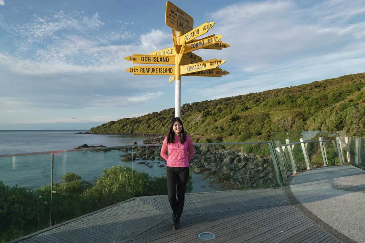 Bluff Signpost - Southland, New Zealand - Credit Videocopter (2)