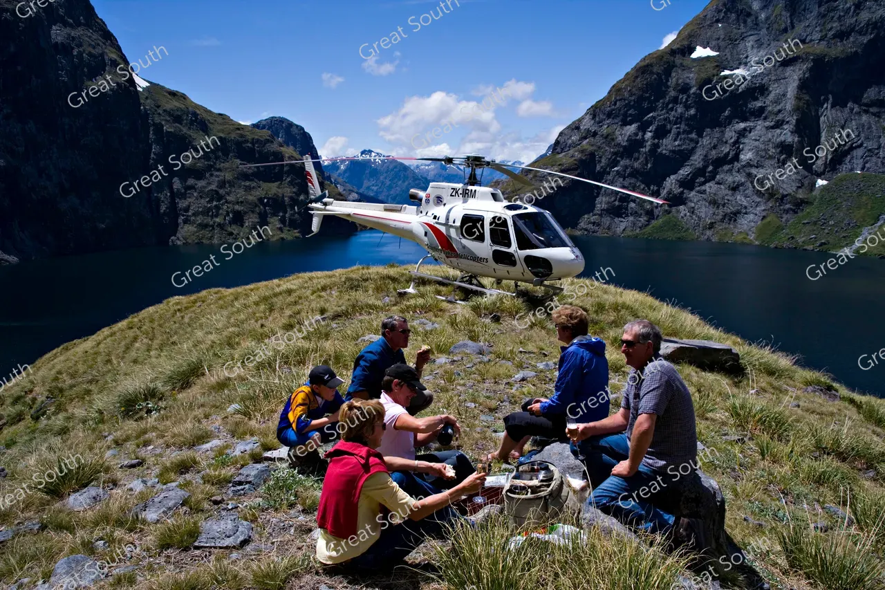 Lake Quill, Fiordland - Southland, New Zealand - Credit Southern Lakes Helicopters