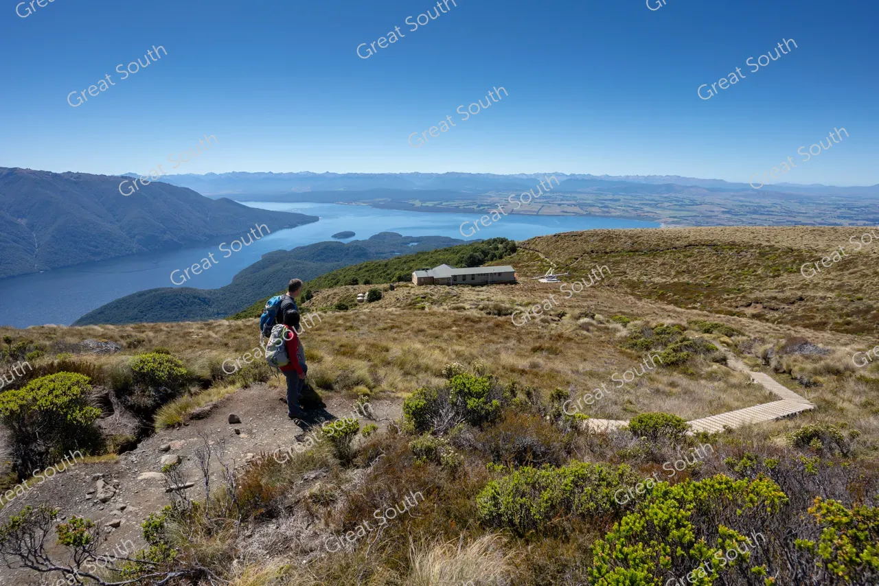 Luxmore Hut, Kepler Track - Southland, New Zealand - Credit Southern Lakes Helicopters