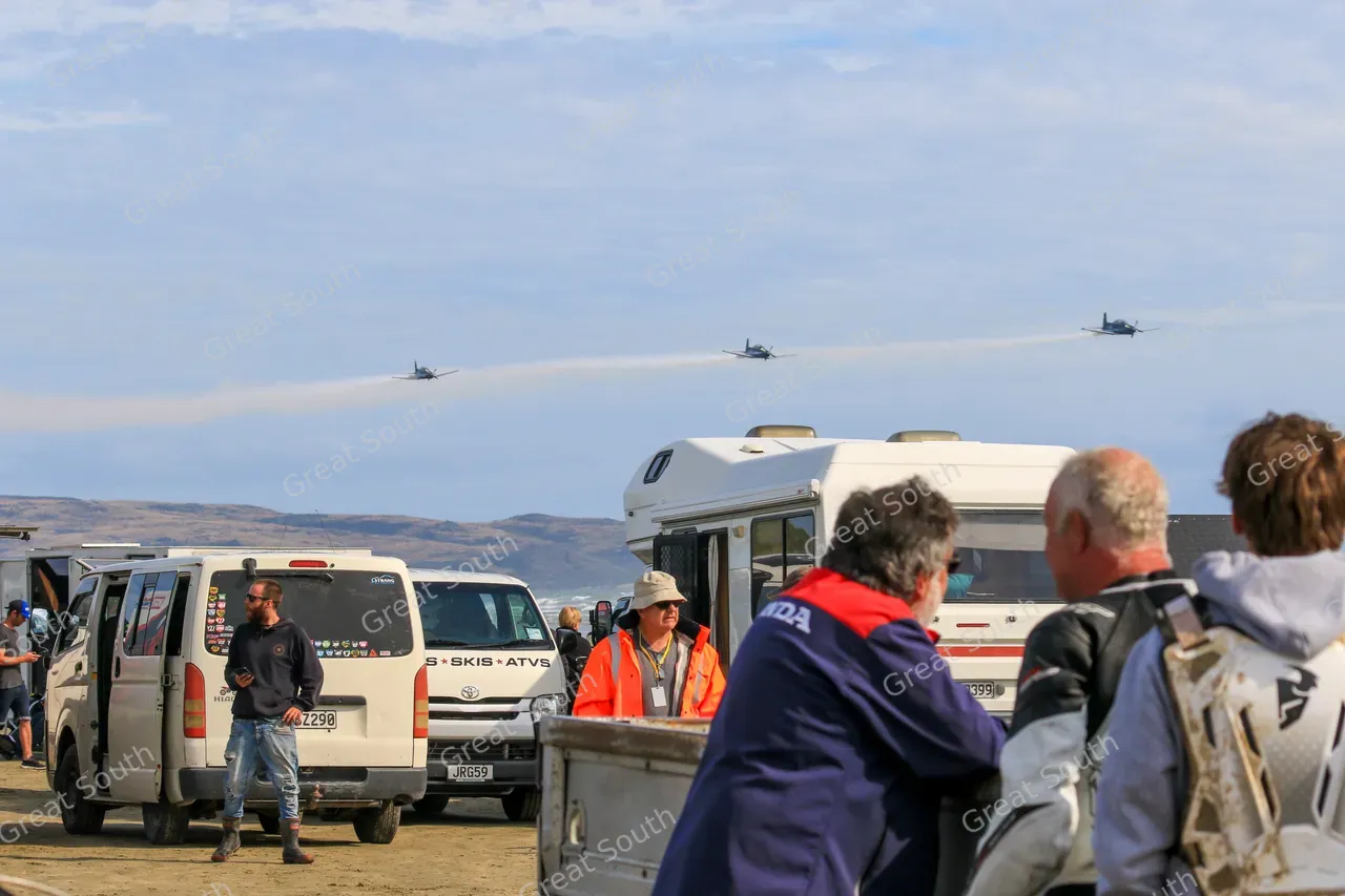 Burt Munro Challenge 2024 - Beach Races - Southland, New Zealand - Credit Great South (27)