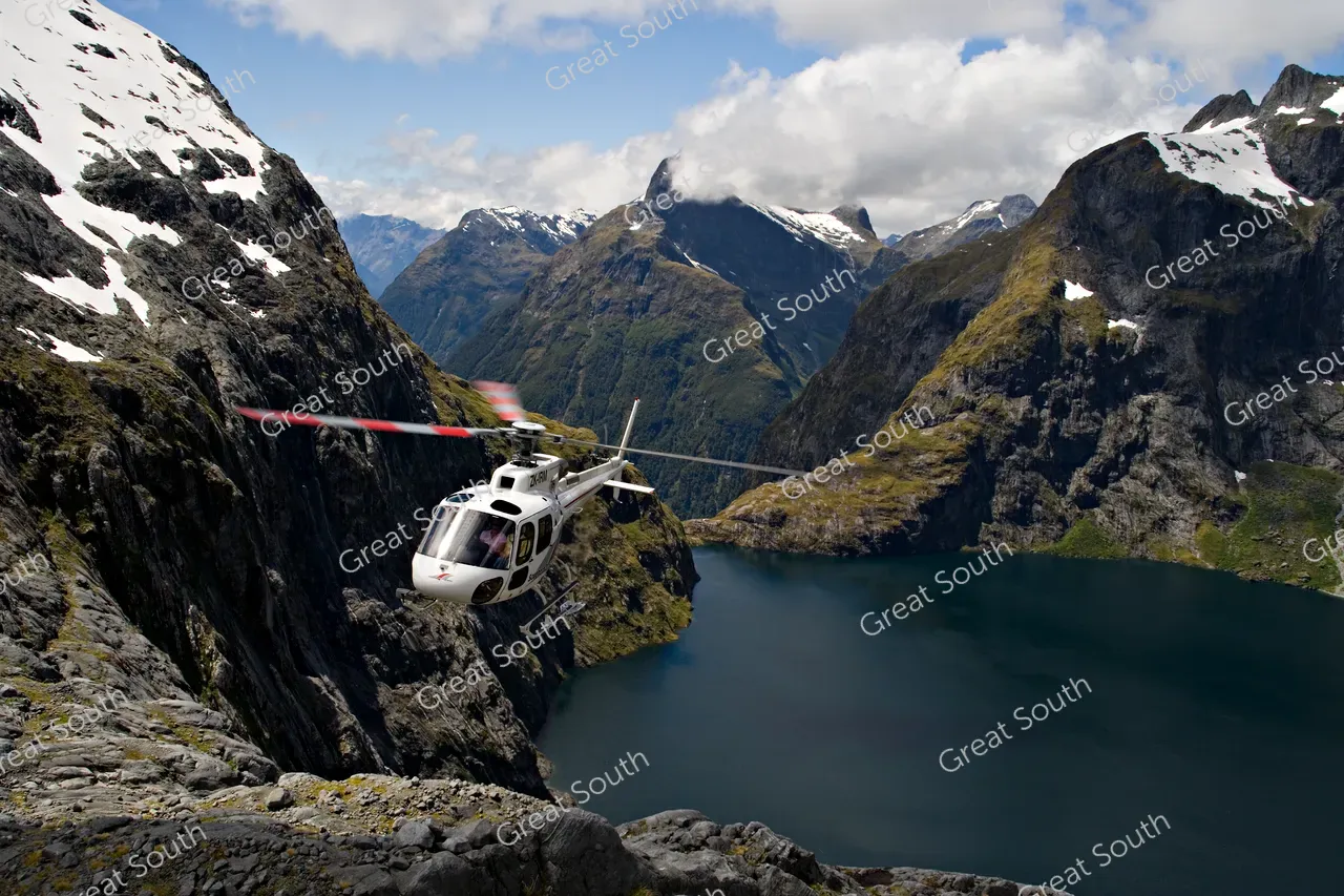 Lake Quill, Fiordland  - Southland, New Zealand - Credit Southern Lakes Helicopters