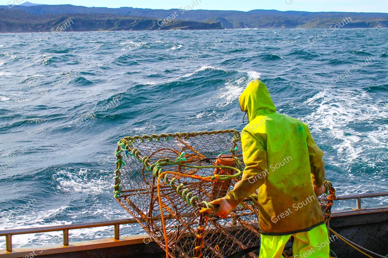 fisherman codpot Fiordland Coast - Southland, New Zealand - Credit Tammi Topi - South DroneNZ