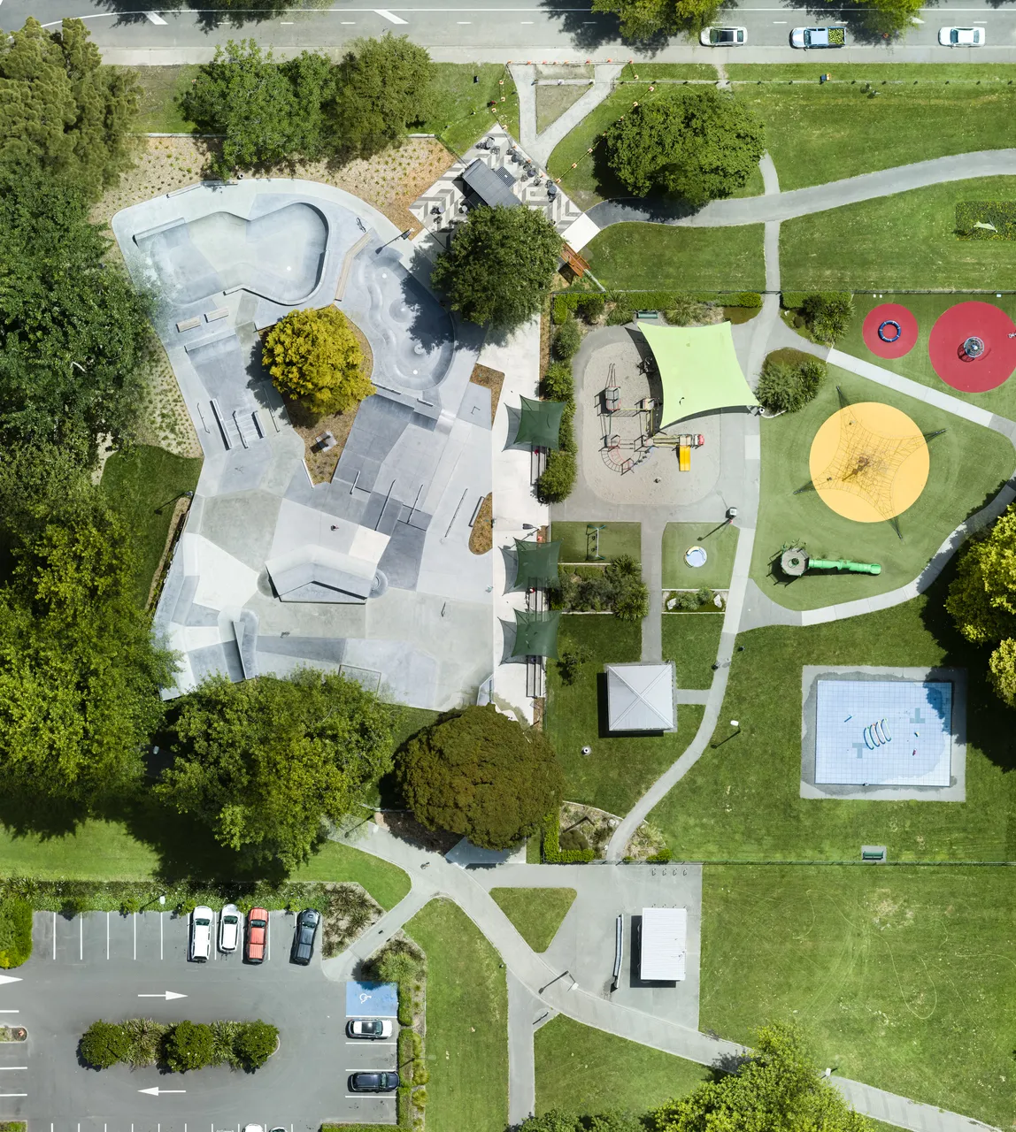Flaxmere Skate Park Aerials (1)