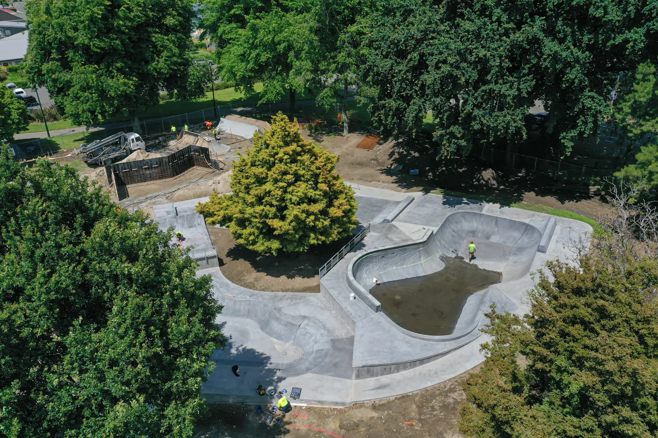 Flaxmere Skate Park - Progress Shots (2)