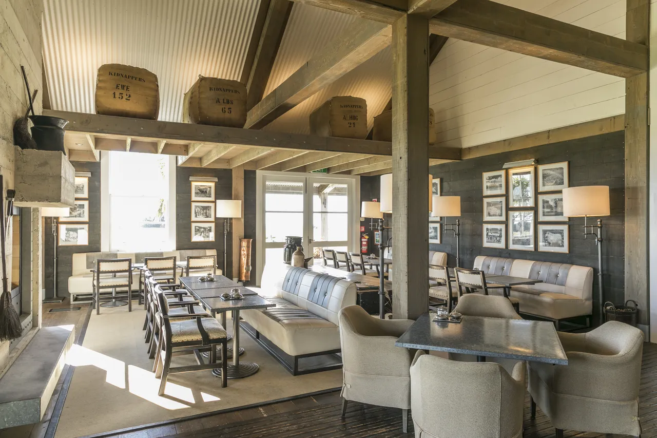The Farm at Cape Kidnappers Golf Club House