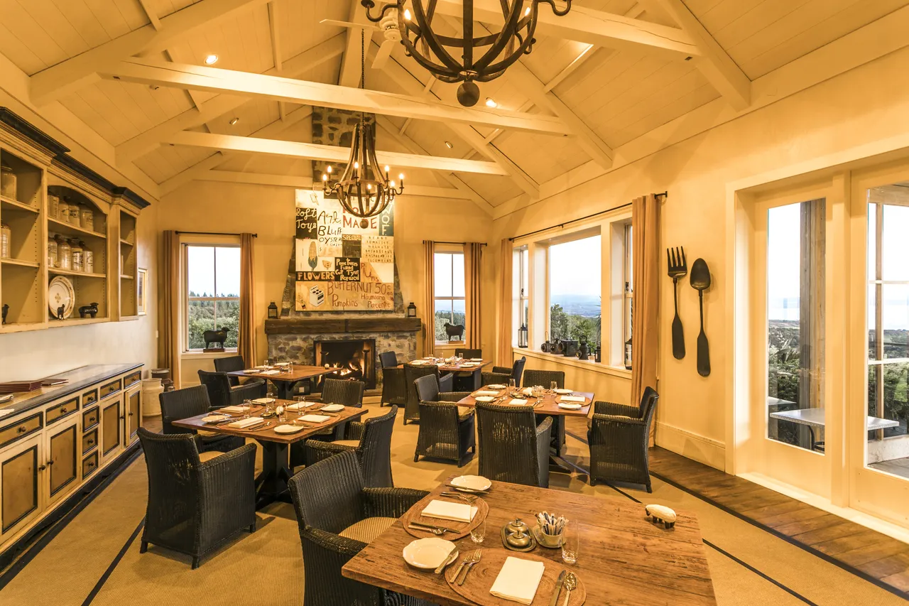 The Farm at Cape Kidnappers Main Dining Room
