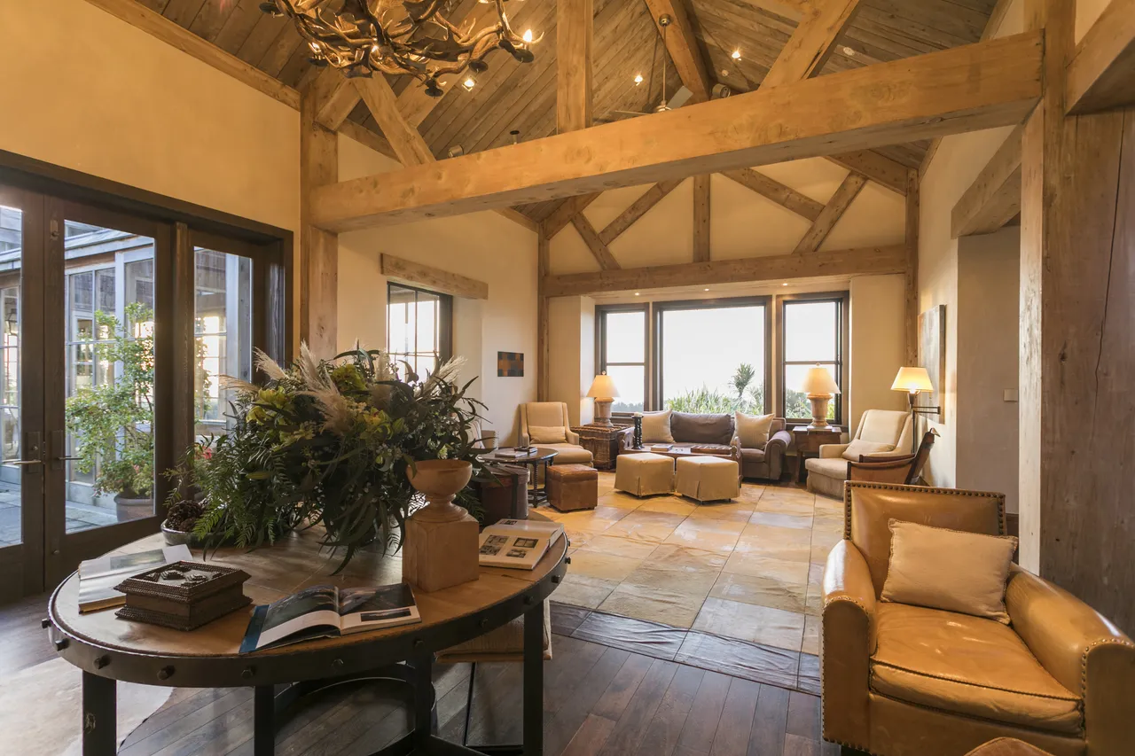 The Farm at Cape Kidnappers Main Lounge