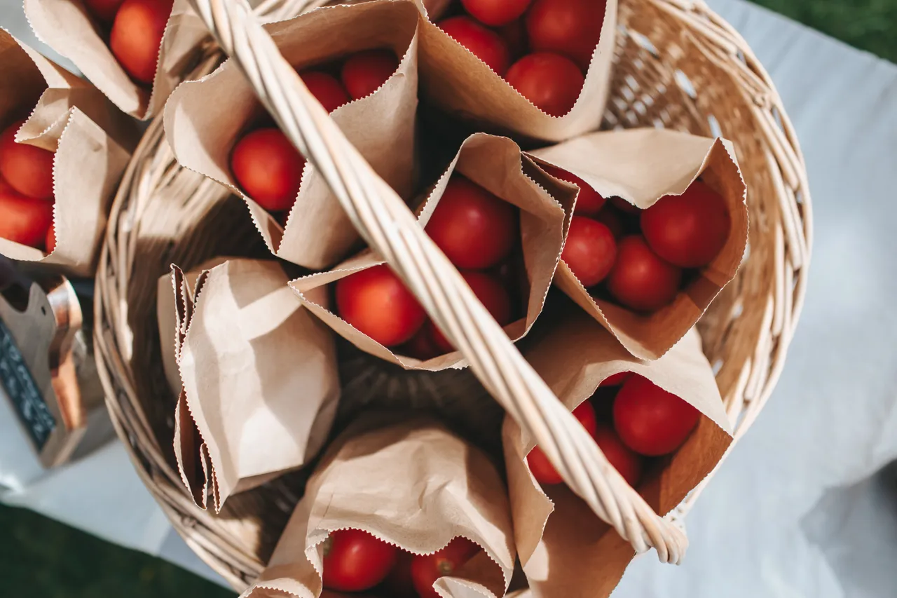 Tomatoes at the Hawke's Bay Farmers' Market