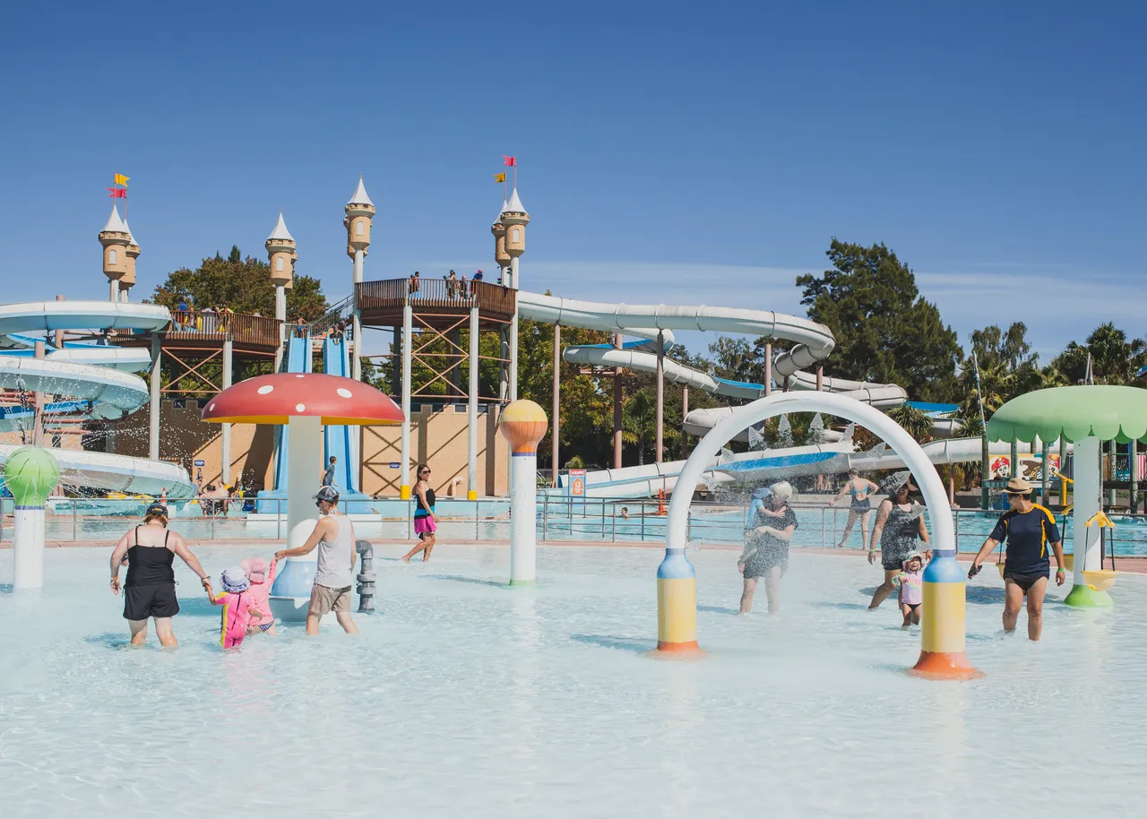 Family fun at Splash Planet
