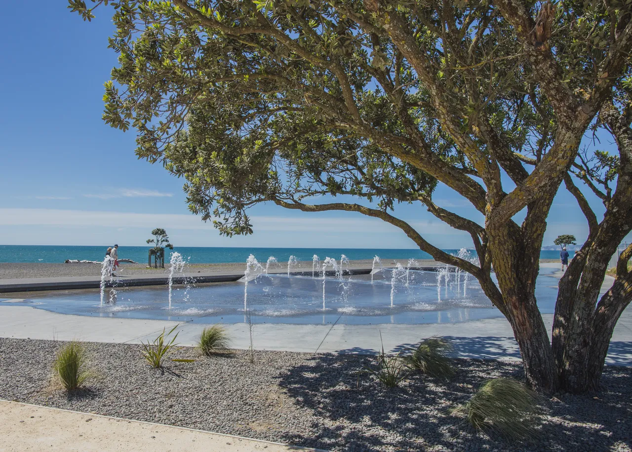Water Feature on Marine Parade