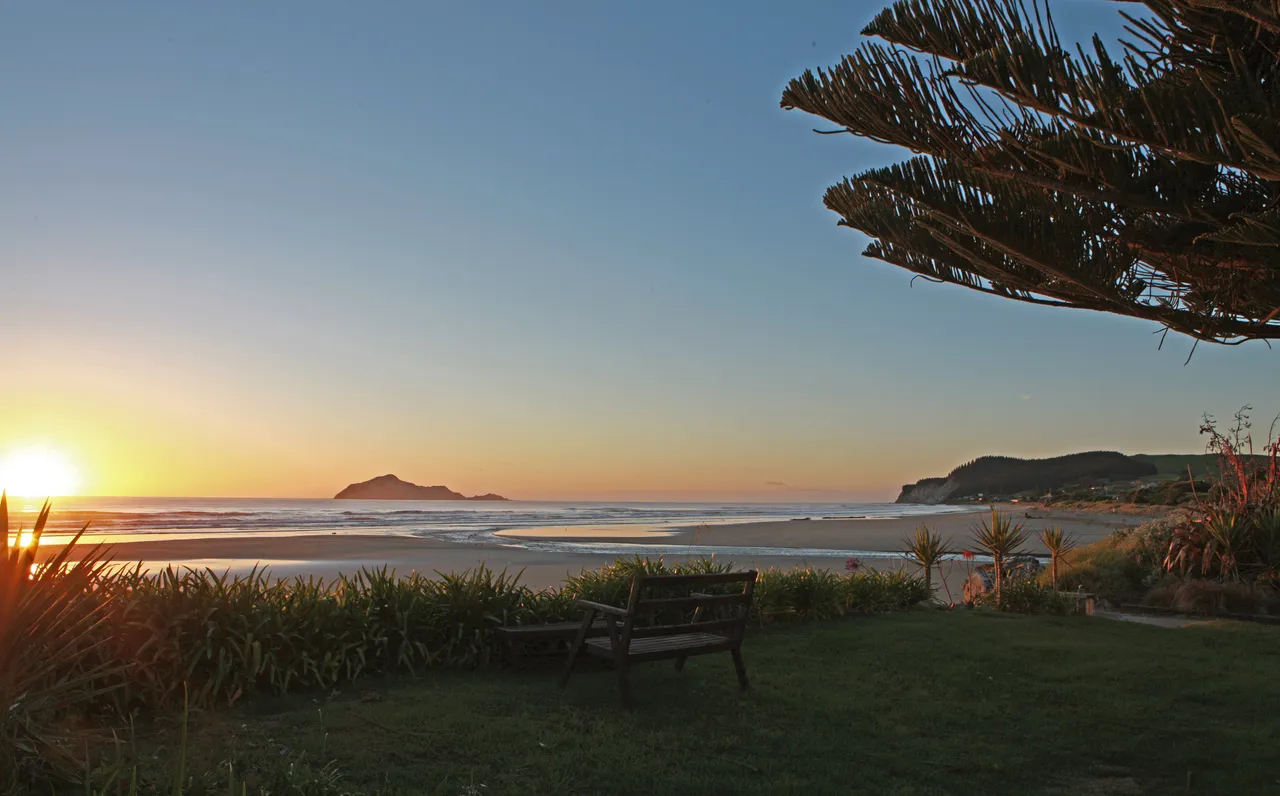 Waimarama Beach at Sunrise