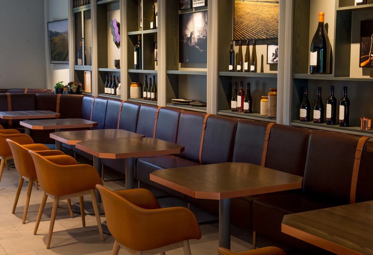 Craggy Range Cellar Door Tables