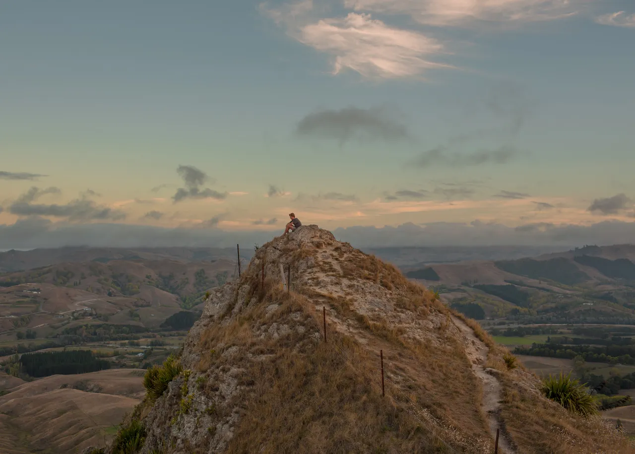 Walking Te Mata Peak
