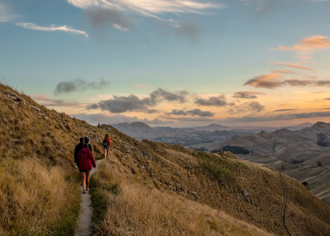 Walking Te Mata Peak