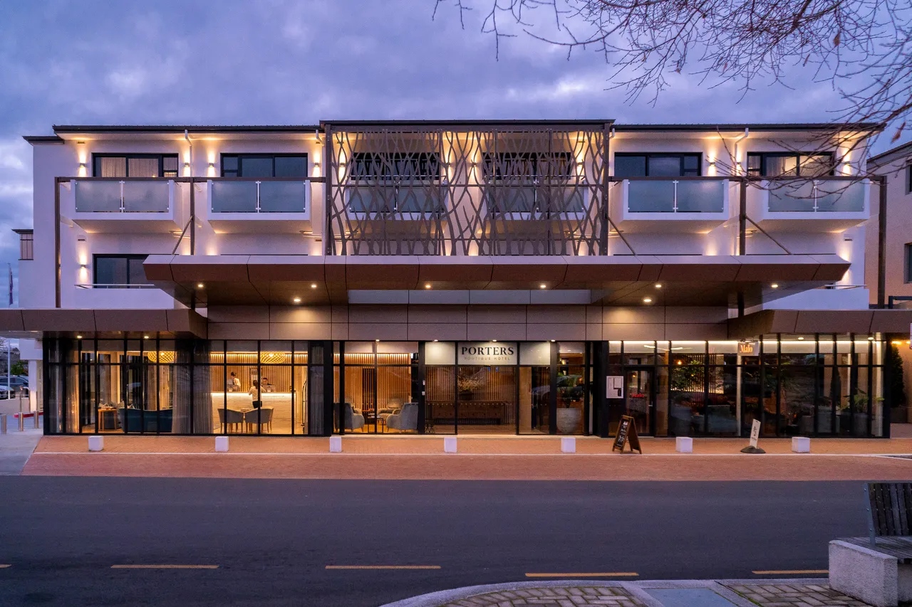 Porters Boutique Hotel Exterior