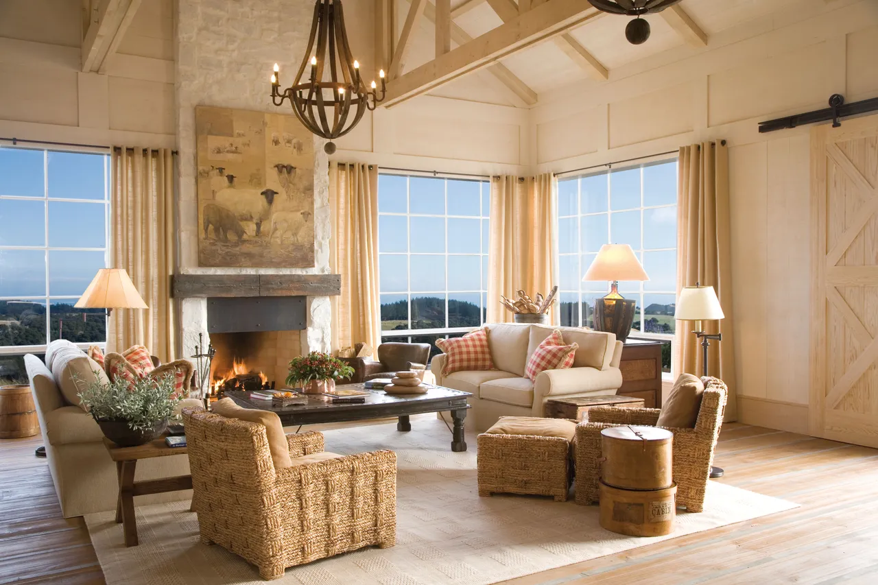 The Farm at Cape Kidnappers - Owners Cottage Lounge